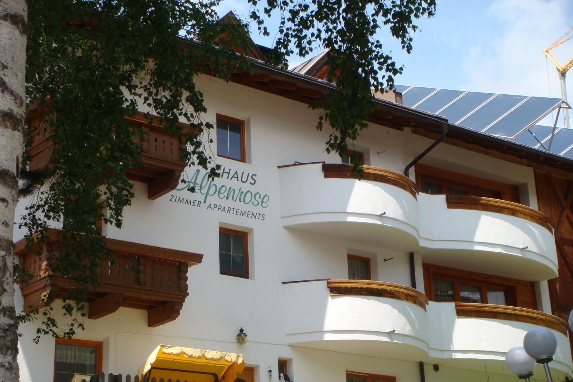Pension Alpenrose Serfaus Exterior foto