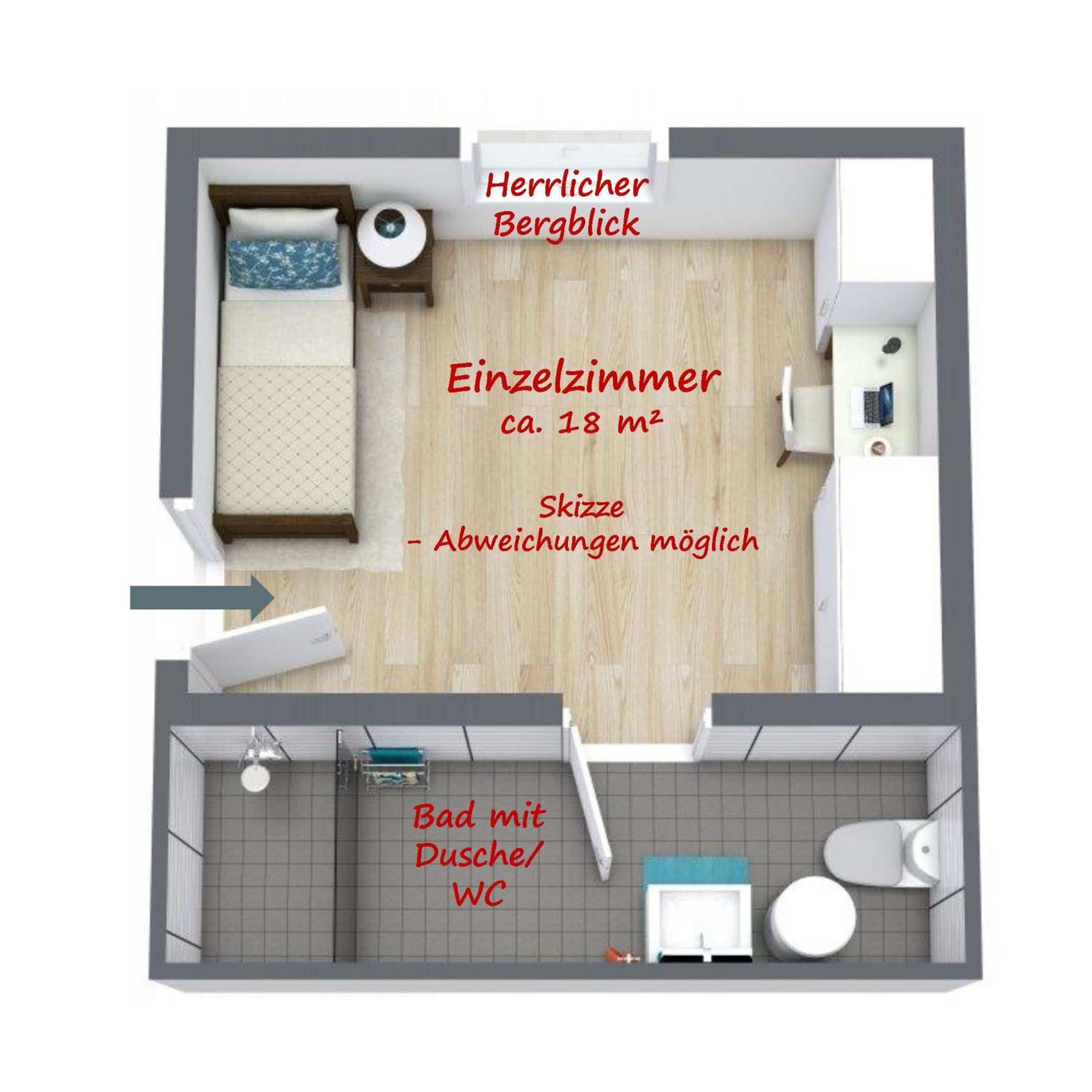 Pension Alpenrose Serfaus Habitación foto